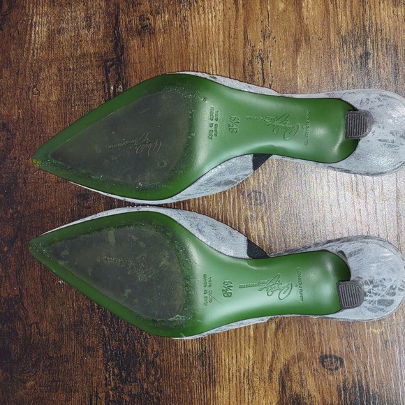 Donald & Lisa Signature by Donald J Pliner Embellished Leather Mule - Picture 7 of 12